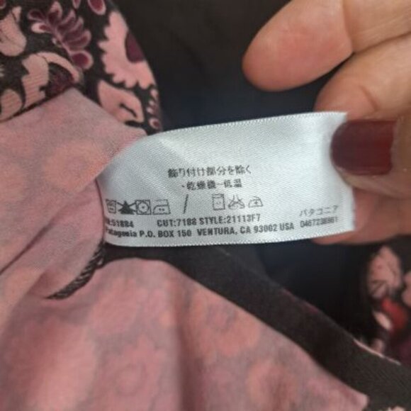 Patagonia Hotline Racerback Floral Tank Top - Picture 8 of 8